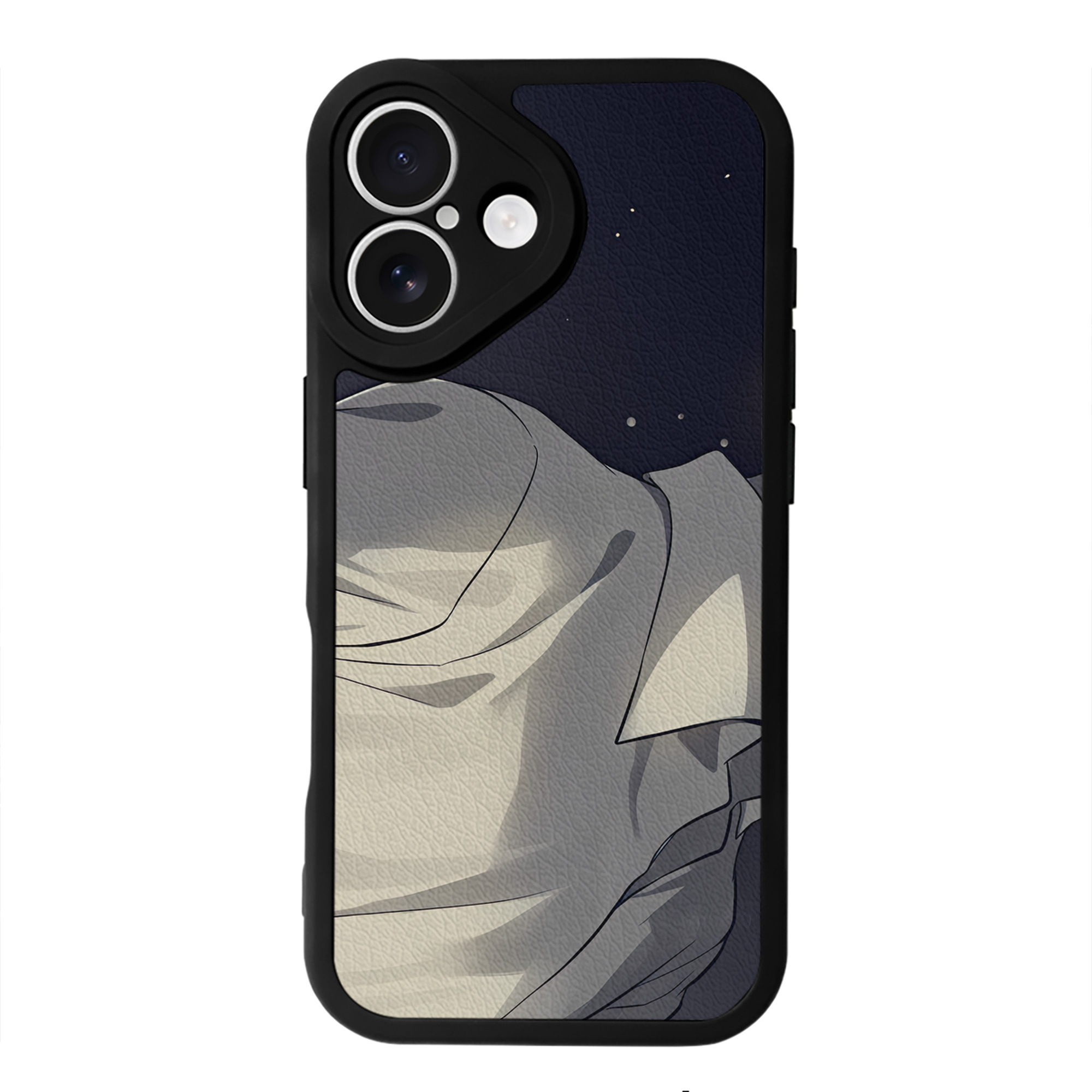 （画像用） ハイキュー!! Haikyu!! 【iPhone 16シリーズ対応】シリコンスマホケース（レザー調） 材質：シリコン
